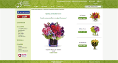 Desktop Screenshot of hlavacekflorist.net